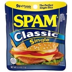Spam 🍳Single Classic 🥪 2.5 Ounce Pouch (Pack of 12)