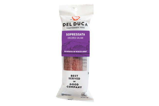 Italian Style Uncured Veneto Sopressata Salami Chub