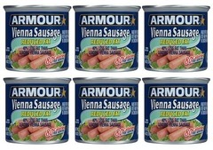 Armour Vienna Sausage Reduced Fat 6 Pack