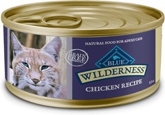Wilderness Natural Wet Cat Food Paté High-Protein & Grain-Free Recipe Chicken
