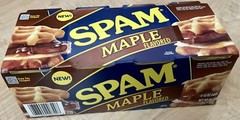 4 Pack Spam New Maple Flavored Luncheon Meat 12 oz