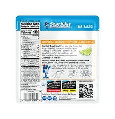 StarKist Smart Bowls Latin Citrus, 4.5 oz Pouch (Pack of 12) – Features Quinoa &