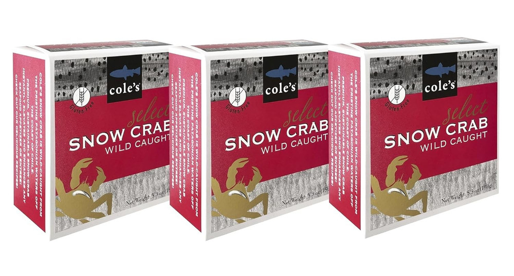 Cole’s Patagonian Wild-Caught Snow Crab Meat | Tender Lump Crab Meat | Good
