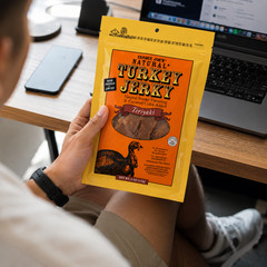 2 Pack Trader Joe’s Natural Teriyaki Turkey Jerky 4 oz