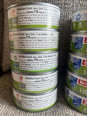 Bumble Bee Chunk Light Tuna In Water 5 oz Cans (Pack of 25) – Wild Caught