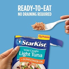 Bulk Chunk Light Tuna in Sunflower Oil, 2.6 Oz Pouches (24-Pack) – Dolphin Safe