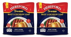 Hereford Beef Luncheon Loaf 2 Pack