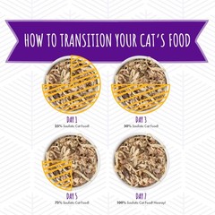 Soulistic Originals Wet Cat Food, Pure Bliss Tuna Whole Meat Dinner in Gravy,…