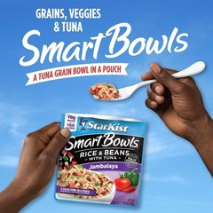 Nutritious 4.5oz Jambalaya Bowls – Tuna, Rice & Beans, Pack of 12, Omega-3 Rich