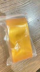 2 Meters Food Grade Plastic Casings for Sausage Salami Wide 50mm Shell Inedible