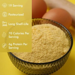 MOUNTAIN ESSENTIALS Whole Egg Crystals Pasteurized Dried Egg Powder Pouch 8 Oz