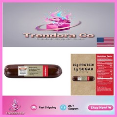 All-Natural Summer Sausage – 16oz Flavor, Ideal for Snacking & Parties
