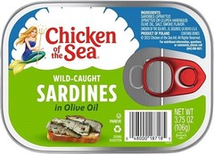 Chicken of the Sea Sardines Wild Caught in Olive Oil 3 Pack