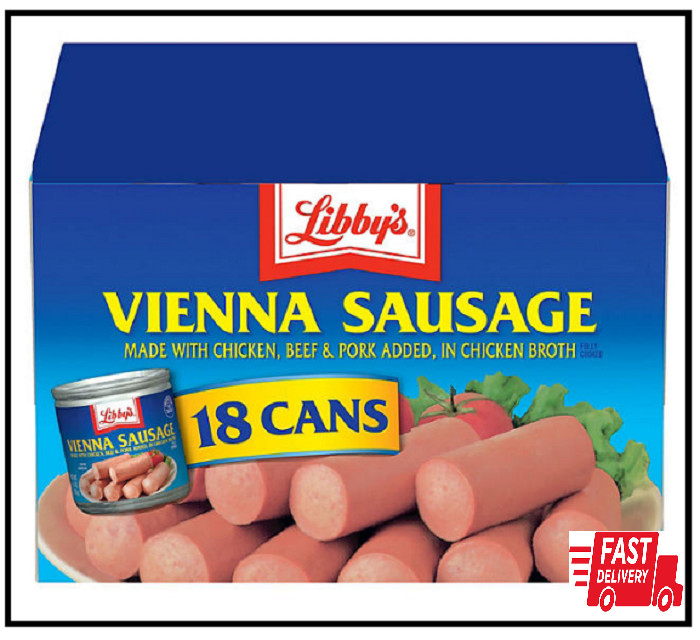2 Pack – Libby’s Vienna Sausage (4.6 oz., 18 pk.)