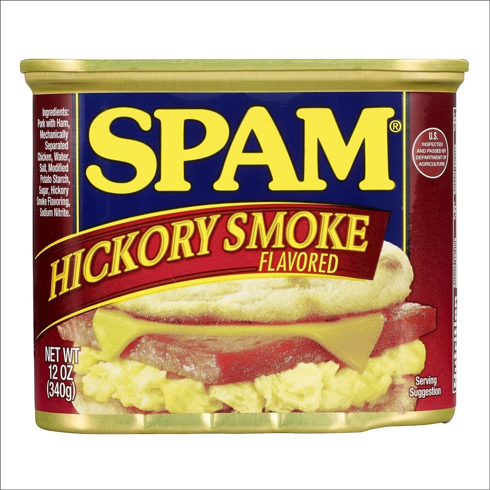 Spam Hickory Smoke🔥12 Ounce Can (Pack of 3)