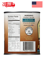 Keystone All Natural Canned Chicken 28 oz Fully Cooked No Preservatives