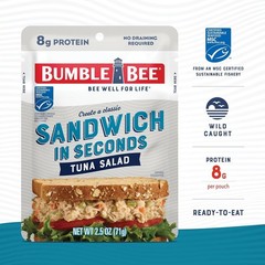 Sandwich in Seconds Tuna Salad, 2.5 oz Pouch – Ready to Eat