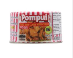 Pumpui Spicy Fried Baby Clams Ready-to-eat food Halal Thai Product 40 g.0.4 oz
