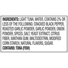 StarKist Tuna Creations Cracked Pepper with Roasted Garlic Pouch 2.6 oz24 Pac…