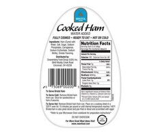 (4 Pack) Bristol Smoke flavor Cooked Ham, high Protein, 16 Oz aluminum can