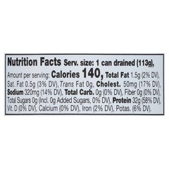(4 pack) Albacore Tuna in Water, Wild Caught, Gluten Free, 5 oz