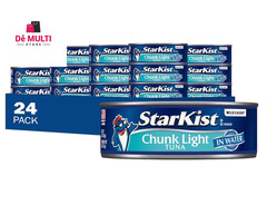 StarKist Chunk Light Tuna in Water, 5 oz (8 Pack) Canned Tuna Fish, Wild Caught,