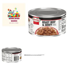 Versatile Roast Beef & Gravy, 12 Ounce Cans – Perfect for Family Dinners