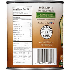 2 Cans – Keystone Meats All Natural Turkey Fully Cooked 28 oz No Preservatives✅