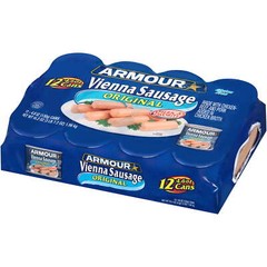 Armour Original Vienna Sausage, Original, 4.6 oz Can, 12 Count