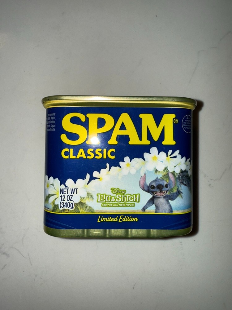 Spam Disney Lilo & Stitch Limited Edition Single or Set of 3 **Free Shipping**