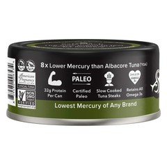 Safe Catch Wild Ahi Yellowfin Tuna Fish Canned, Wild Caught, Lowest Mercury, …