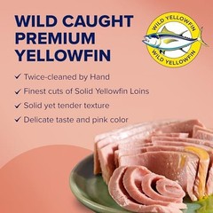 Rio Mare Premium Yellowfin Tuna in Olive Oil, 3 x 2.8 Ounce Can (Pack of 8, T…