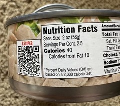 Lot of 7 Cans 5 oz CRIDER Premium Chunk White Chicken Meat In Water Exp. 8.23.24