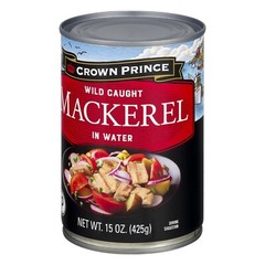 Certified Paleo Mackerel – 15-Ounce Cans Pack of 12, High Omega-3 Protein Source