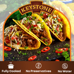Keystone All Natural Ground Beef, 28 oz Can
