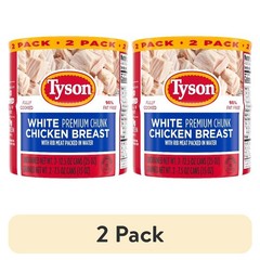 (2 pack) White Premium Chunk Chicken Breast, 12.5 oz Can (2 Pack)