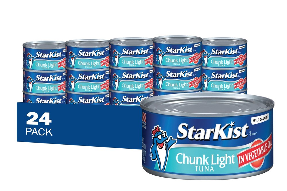 StarKist Chunk Light Tuna in Oil – 12 oz Can (Pack of 24)