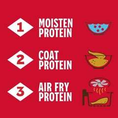 Flavorful Air Fry Variety Pack – 6 Packs of 5 oz Coating Mix for Quick Dinners