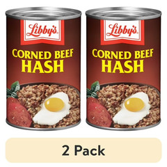 (2 pack) Libby’s Corned Beef Hash, 37g Protein Per Serving, Canned Food, 15 oz.