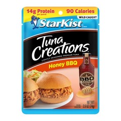 Tuna Creations Honey BBQ, 2.6 Oz, Pack of 24