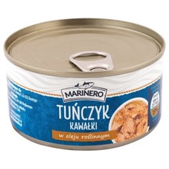 Marinero Tuna Chunks in Vegetable Oil, 185 g/130 g