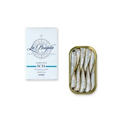 La Brújula Premium Spanish Seafood Sampler – 4 Pack – Includes Sardines, Yell…