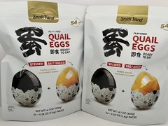 2 Bags-The Snack Yard Flavored Quail Eggs, .26 oz, 54-count, Total 108-count