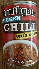 Lot of 4: Southgate Chicken Chili w/ Beans, 15oz Ea BB 2028