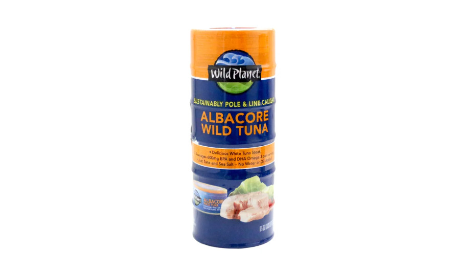 Wild Planet Albacore Wild Tuna (White Tuna Steak) 6 x 5 Oz Cans