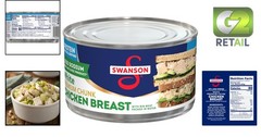 Easy Meal Solution: Swanson 12.5 OZ Less Sodium White Chunk Chicken Breast