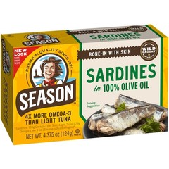 Delicious Sardine Fillets, Omega 3’s, 24-Pack