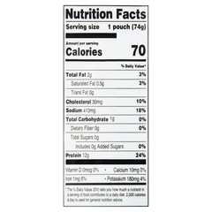 Great Value Fajita Chicken Pouch 2.6oz Ready To Eat Protein 3 Pack
