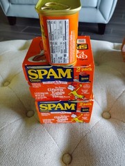 Spam Classic Green Eggs And Ham SPAM LIMITED EDITION (4) 12oz Cans) (6/2028)
