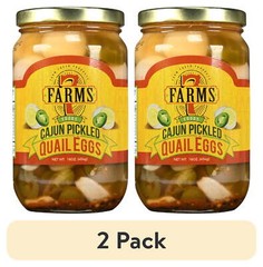 Cajun Pickled Quail Eggs